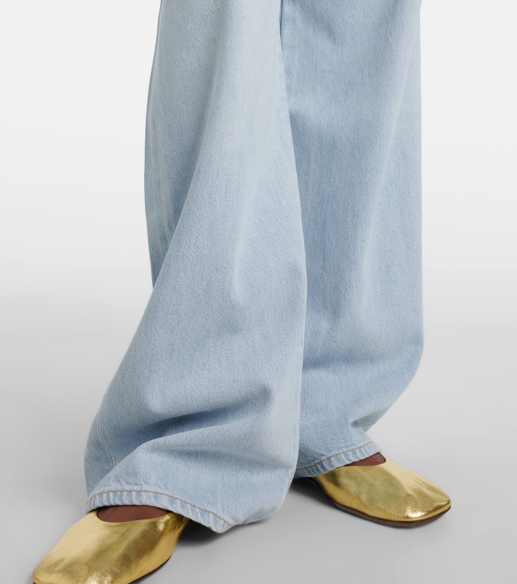 Brynn low-rise wide-leg jeans - 5