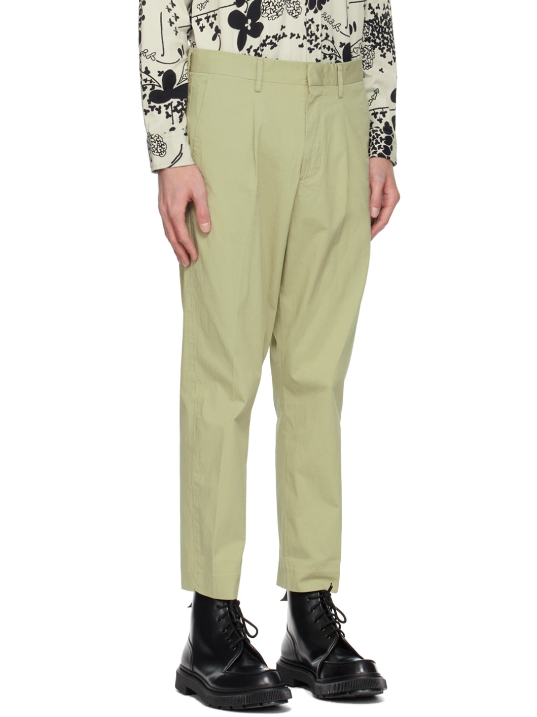 Green Bill 1449 Trousers - 2