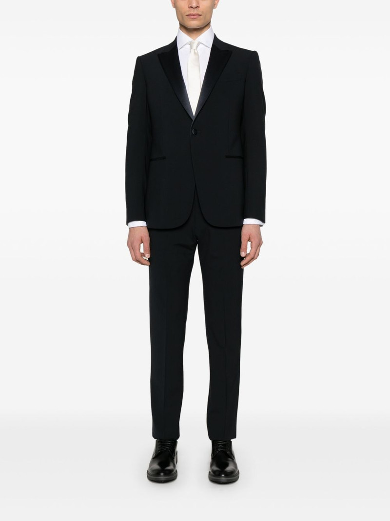 EMPORIO ARMANI single-breasted suit outlook
