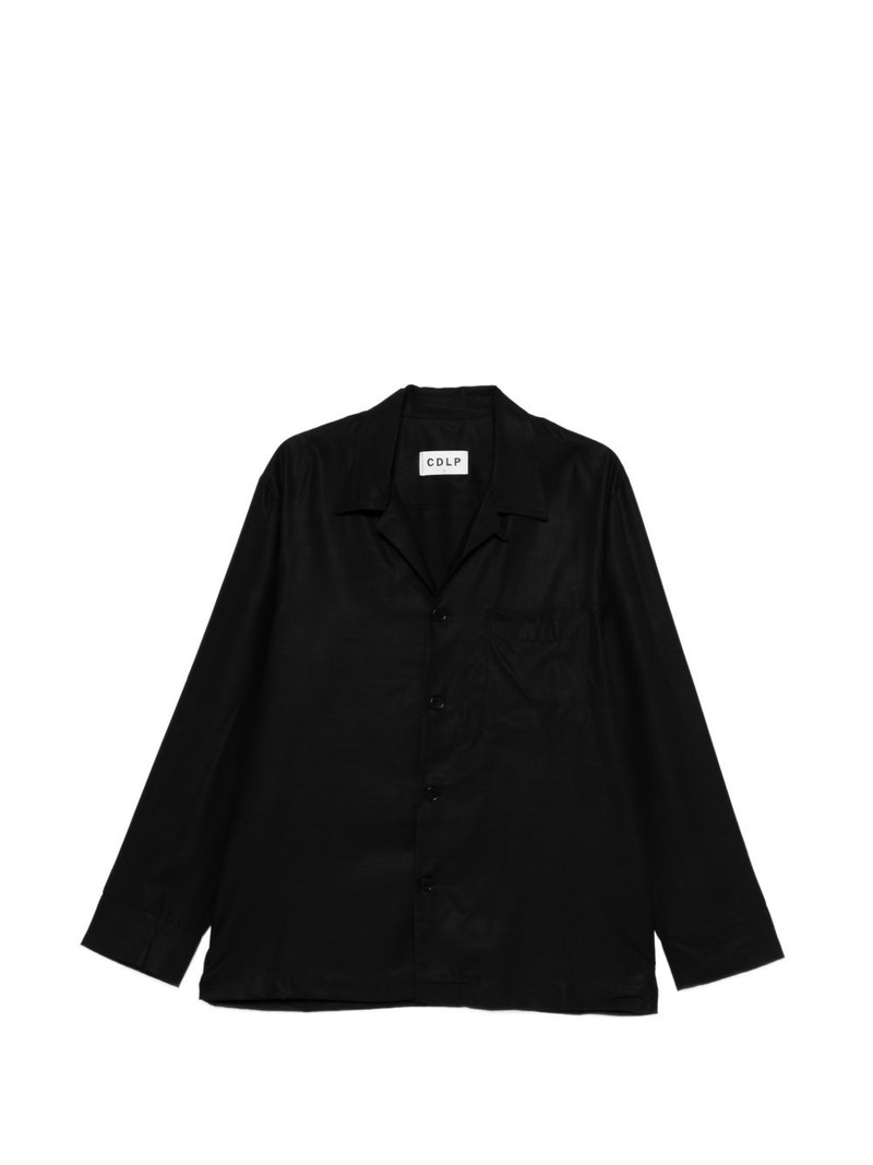 camp-collar patch-pocket shirt 1