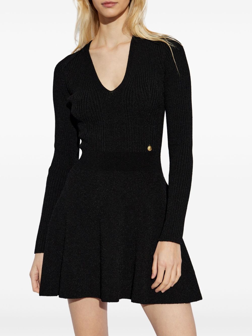 logo-charm mini dress - 3