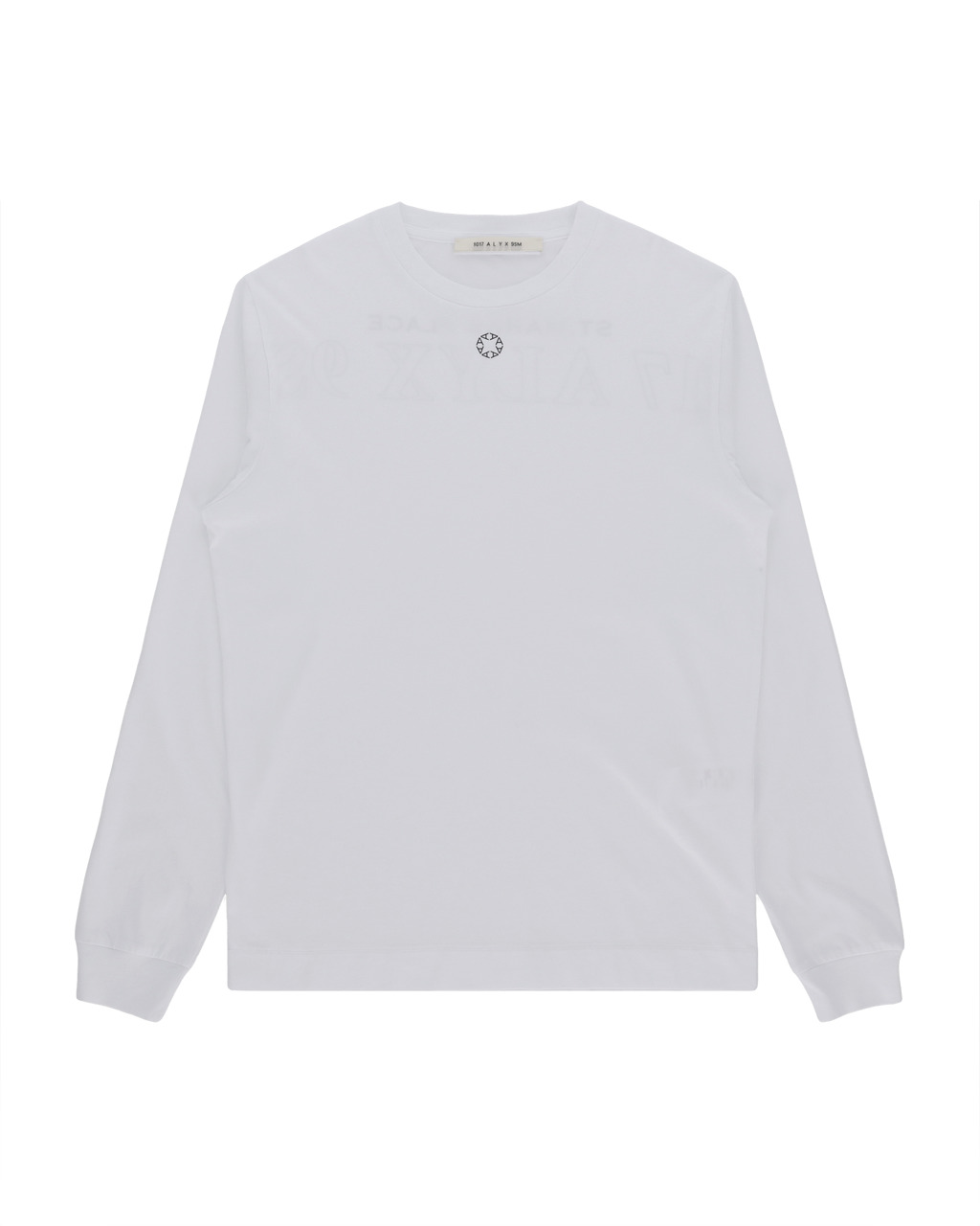 PRINTED LOGO LONG SLEEVE T-SHIRT - 1