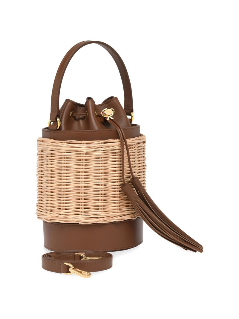 tassel wicker siënna bucket bag 5