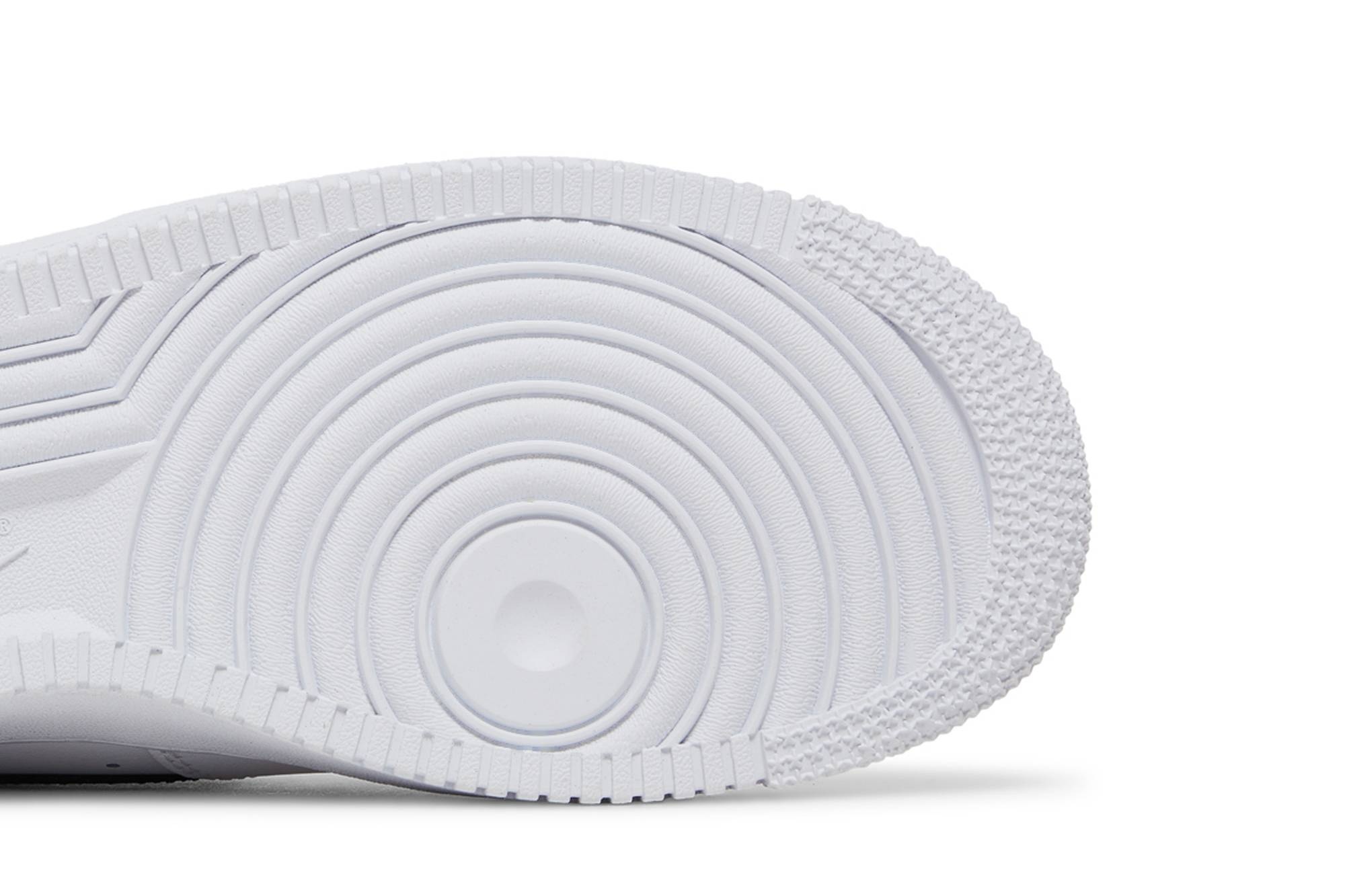 Air Force 1 '07 'Cut Out Swoosh - White Black' - 5