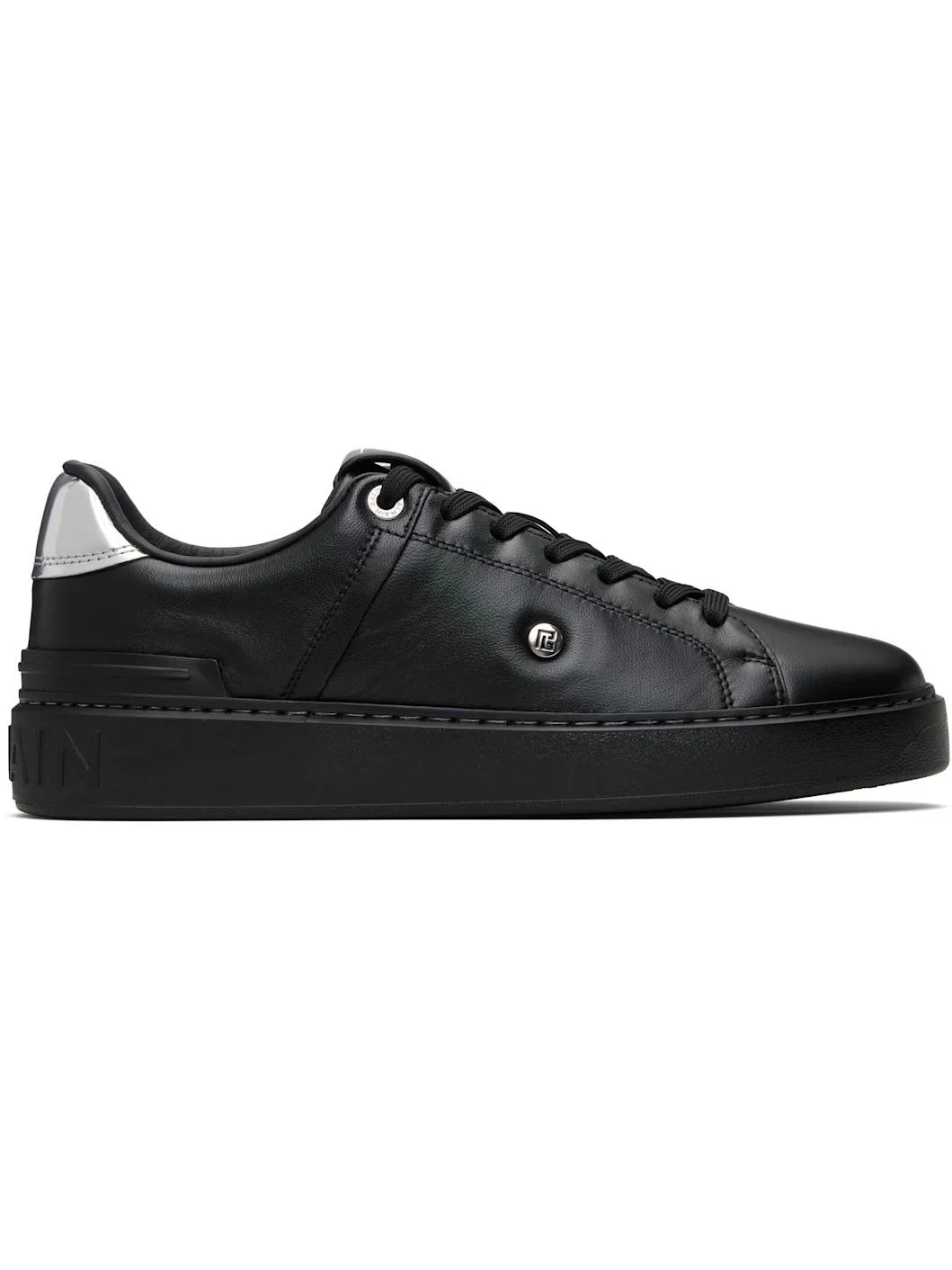 Black B-Court Sneakers - 1