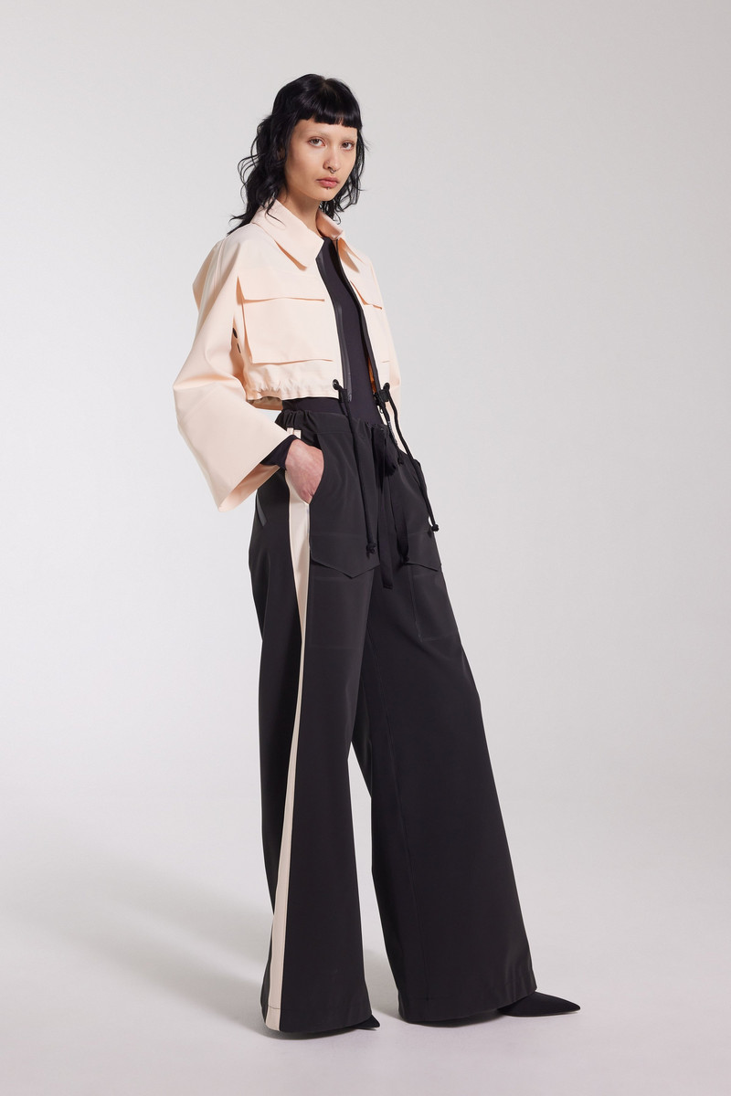 Stutterheim Lilla Tre Zip Raincoat Peach outlook