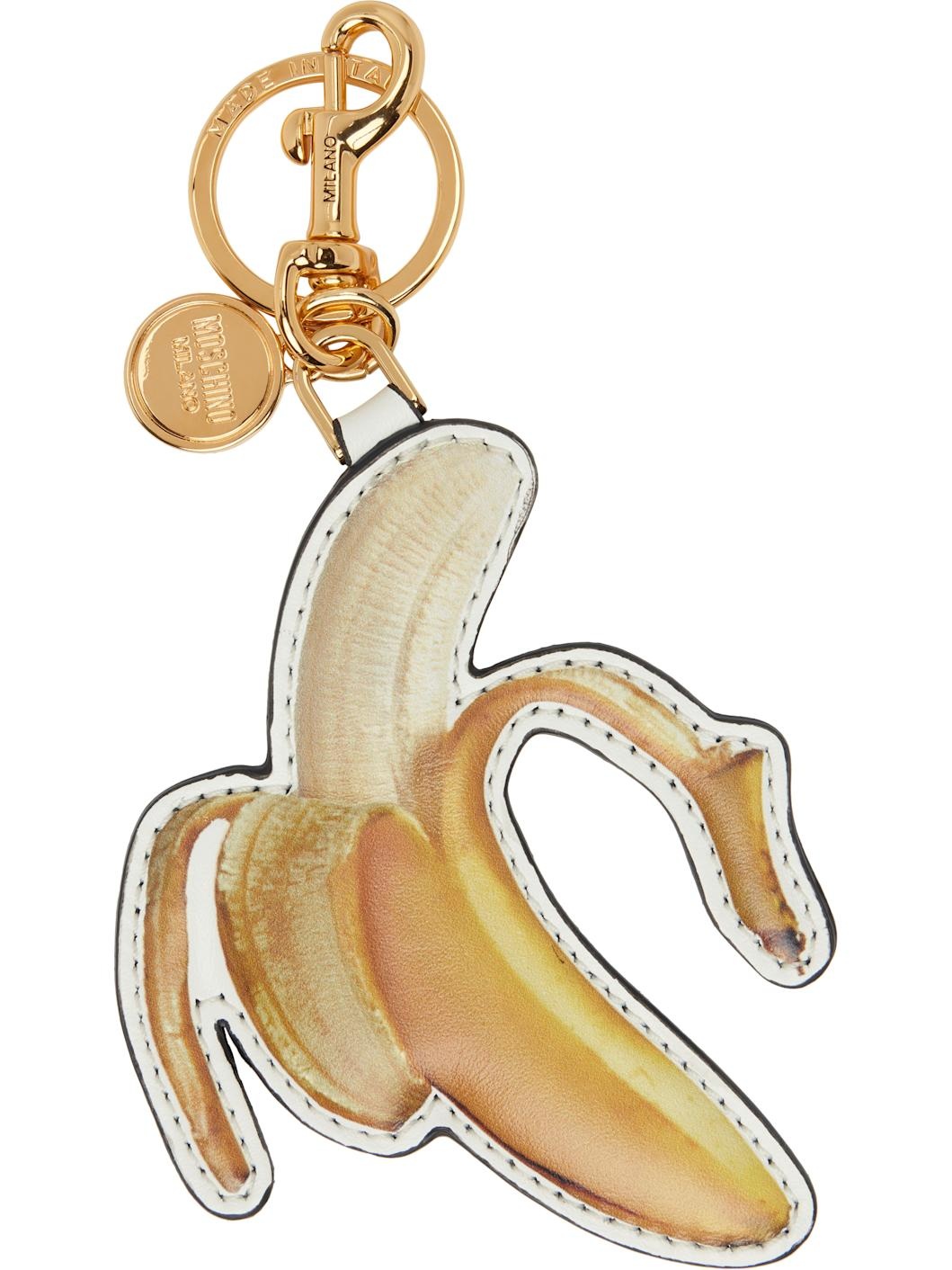 Yellow Vitello Banana Keychain - 1