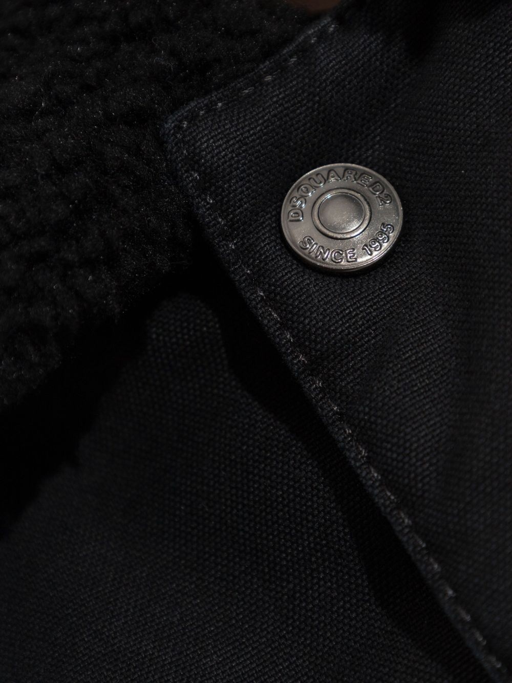 flap-pocket sherpa-collar jacket - 5