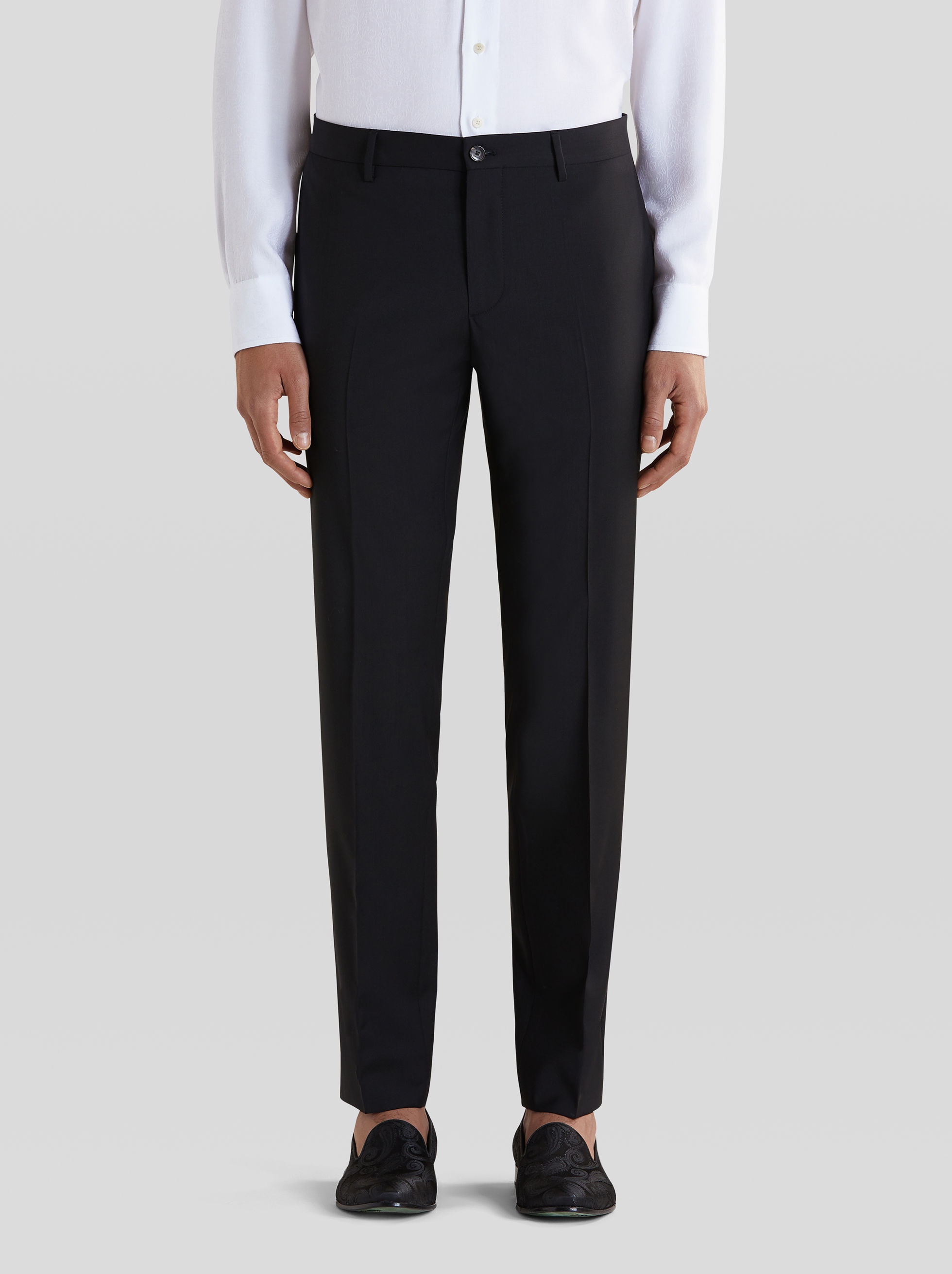 TAILORED WOOL TROUSERS - 2