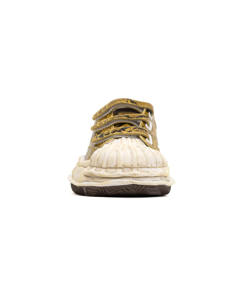 "BLAKEY" OG Sole Python Printed Leather Low-top Sneaker 32