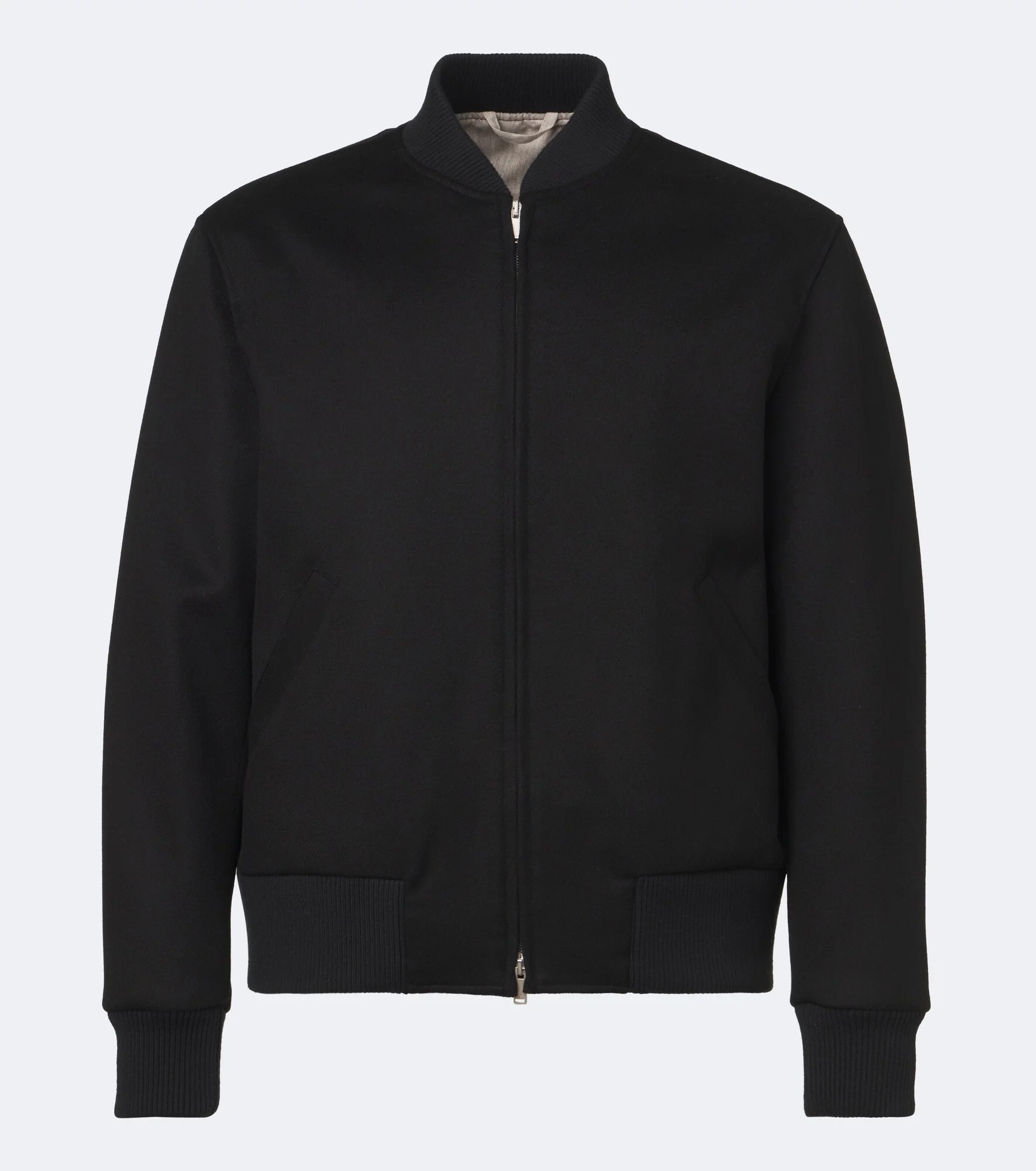 Virgin wool bomber jacket - 1