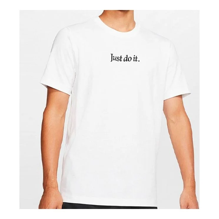 Nike Sportswear Short Sleeve 'JDI Letter White' CD9633-100 - 1