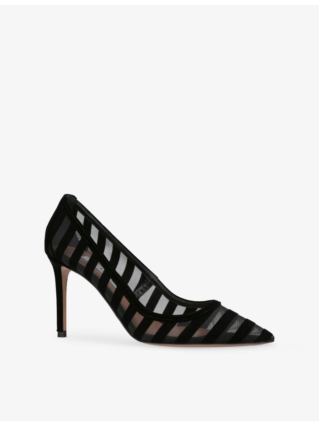 Nude 85 Suede and Mesh Courts - 3