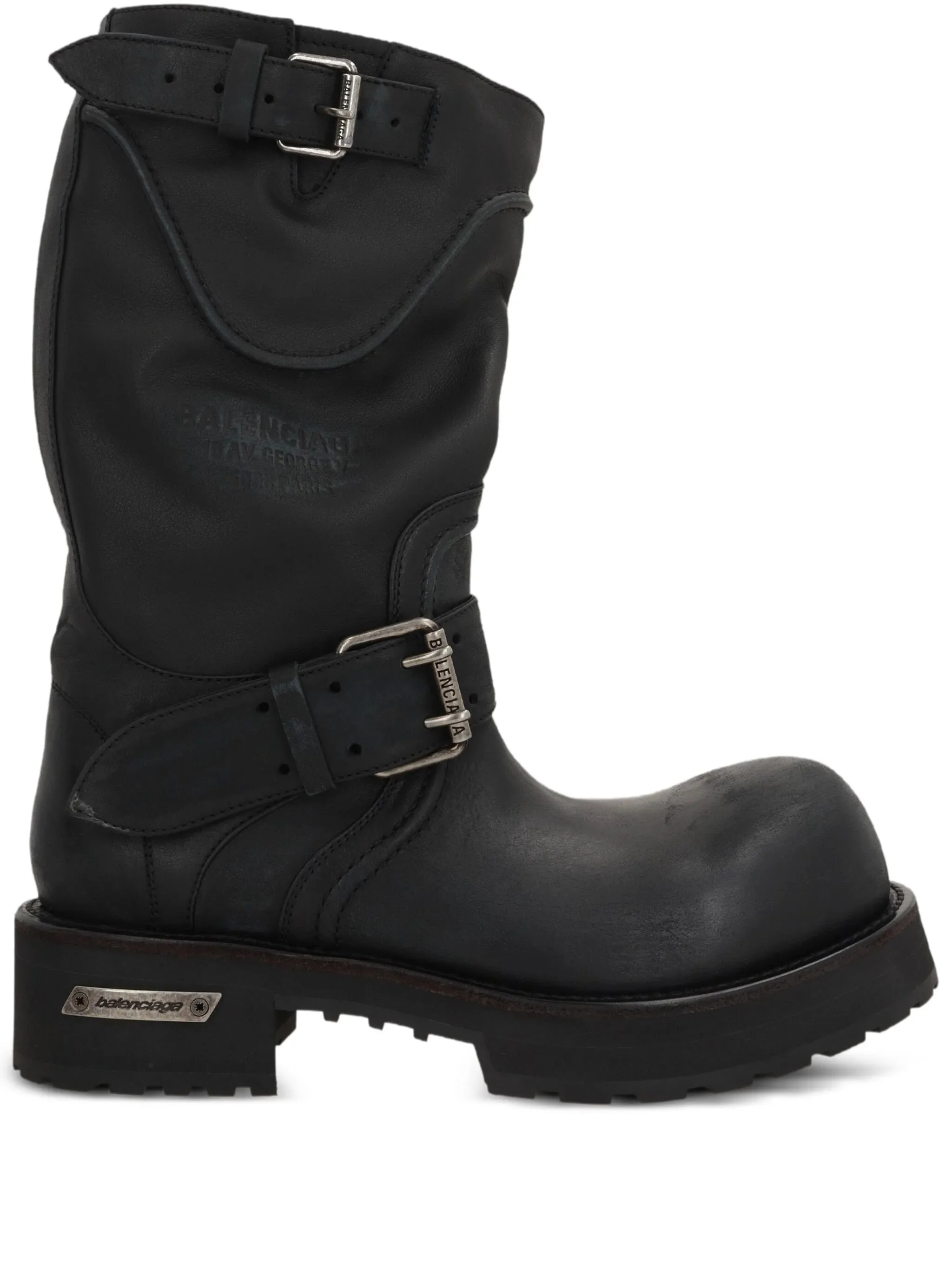 Balenciaga Venom Leather Boots - 1