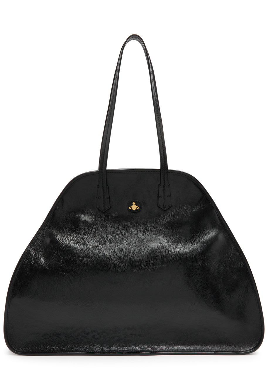 Vivienne Westwood Yasmina Large Grained Leather Tote - 1
