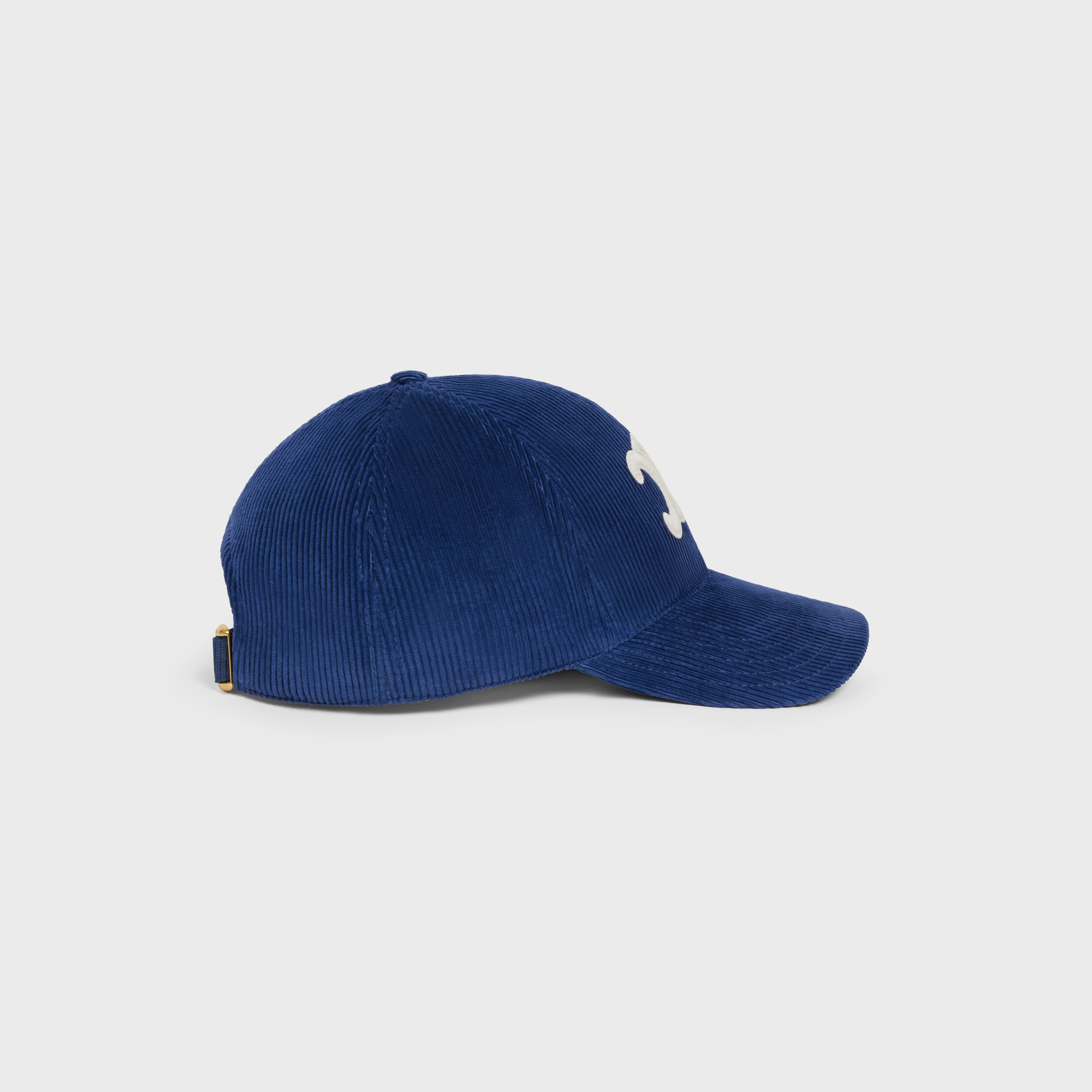 triomphe baseball cap in corduroy - 3