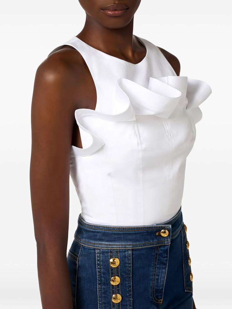 flounce crew neck top 5