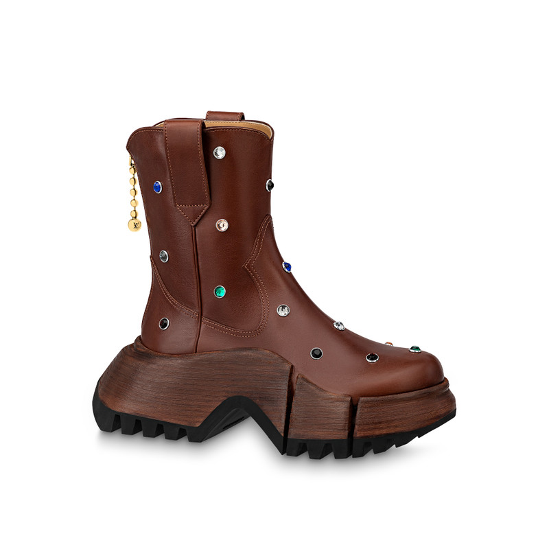 LV Zoom Platform Ankle Boot 1