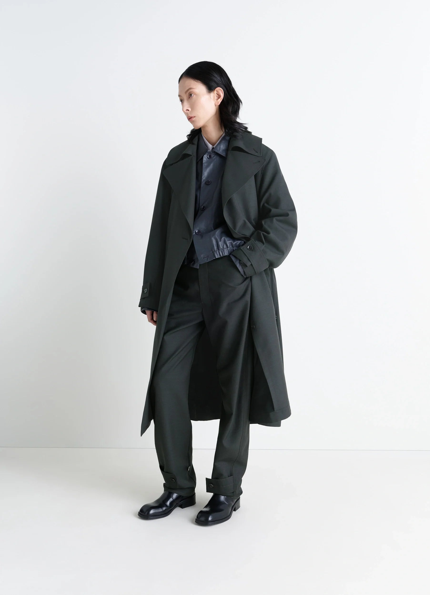 TRENCH COAT WITH DETACHABLE LINING - 2
