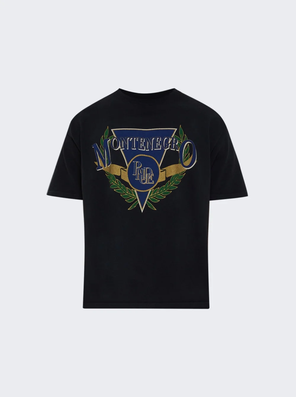 Montenegro Regatta Tee Vintage Black And Navy - 1