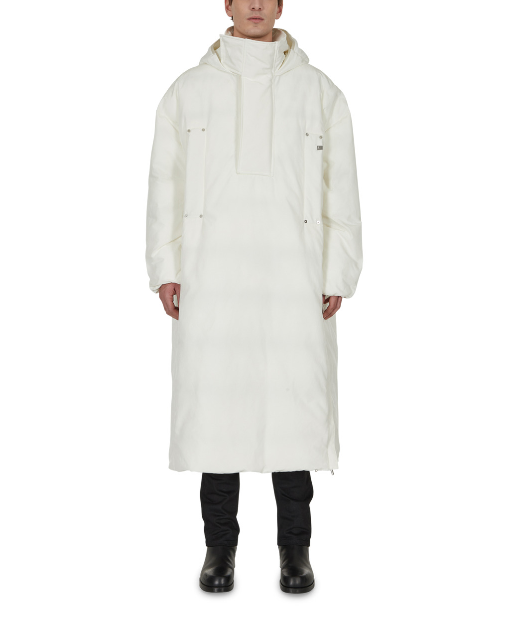 NYLON PULLOVER PUFFER COAT - 6