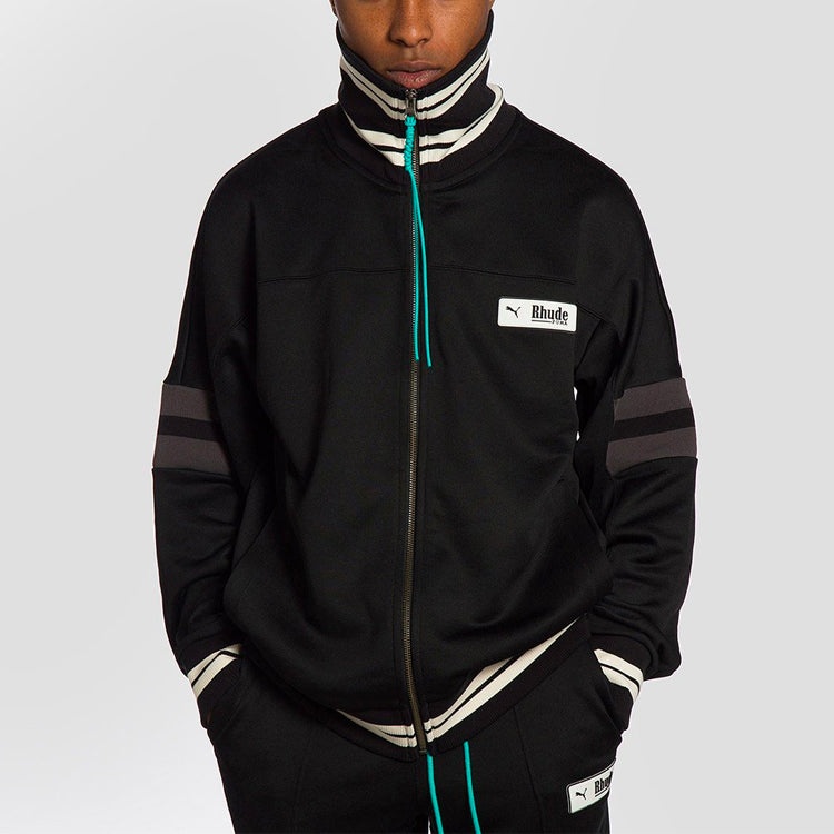PUMA x Rhude XTG Track To Sports Tops Jacket Black 595340-01 - 3