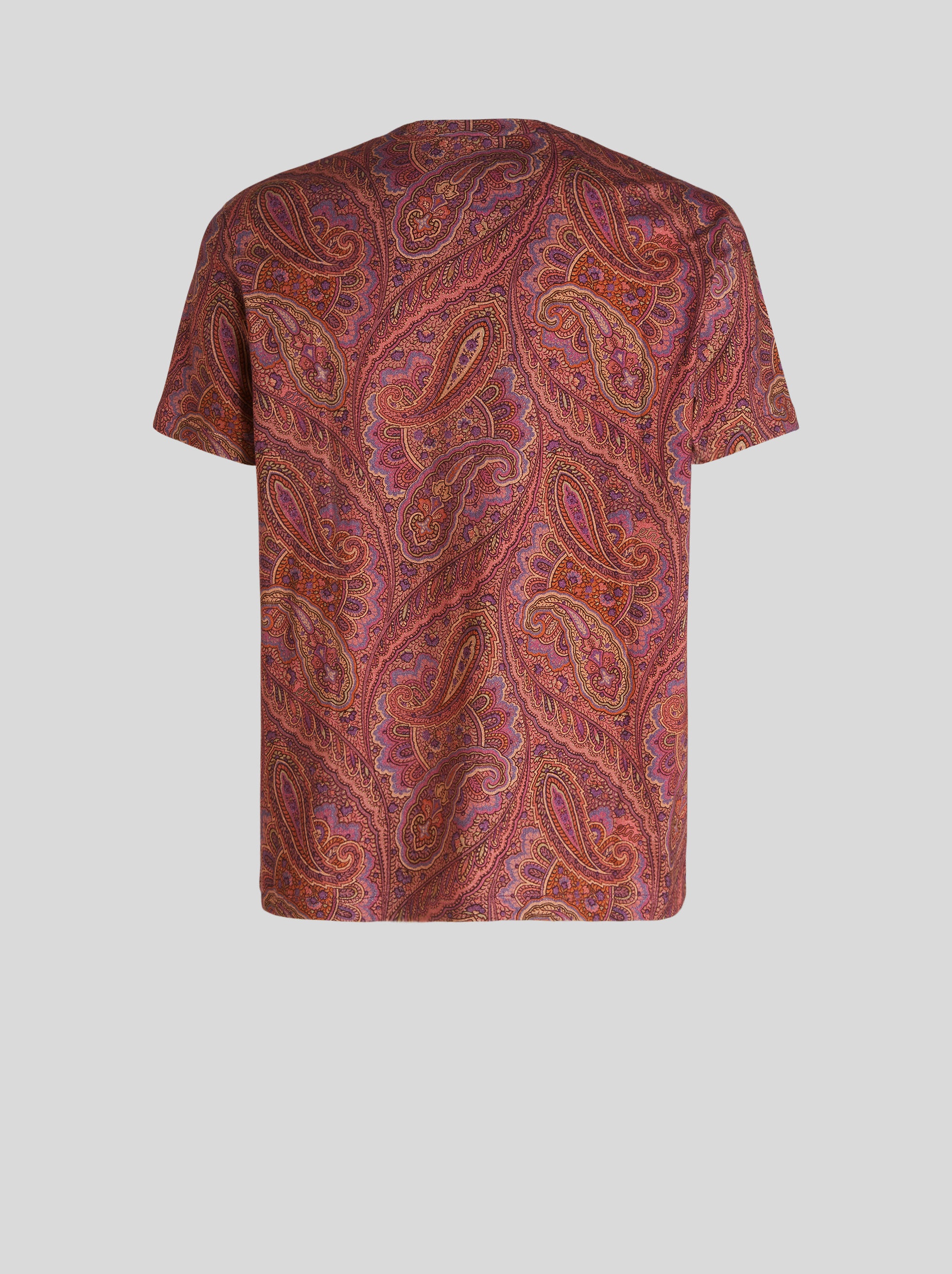PAISLEY COTTON T-SHIRT - 5
