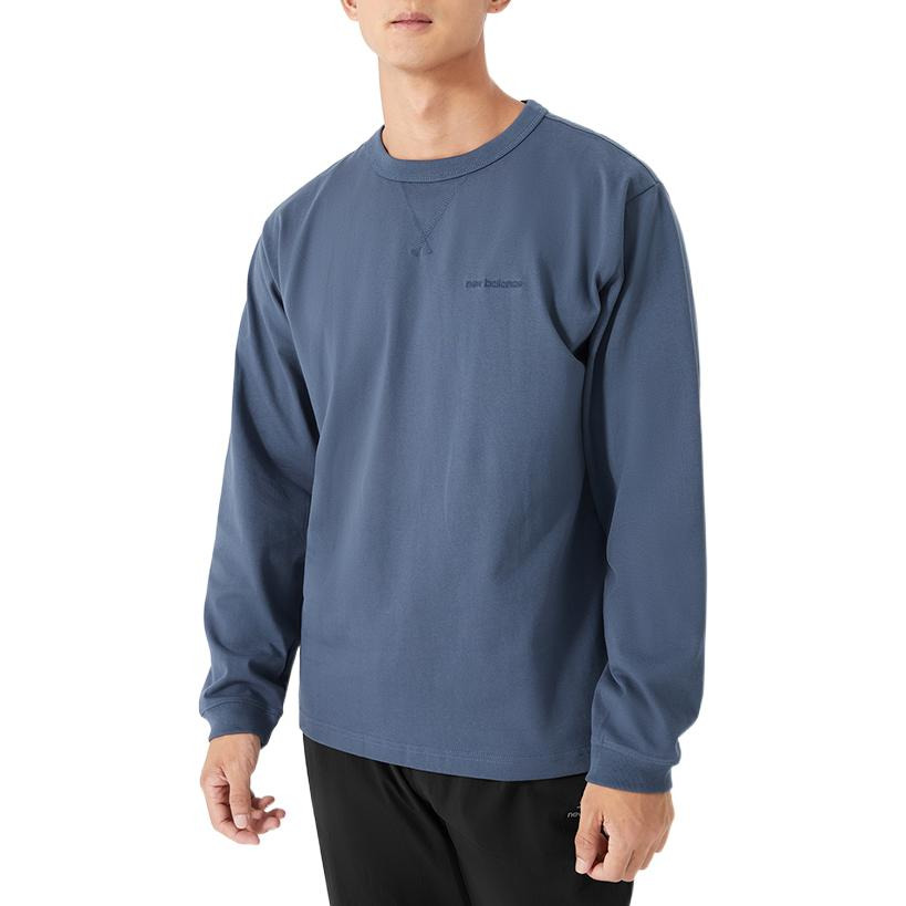 New Balance Athletics Nature State Long Sleeve T-Shirt 'Blue' AMT23566-VTI - 4