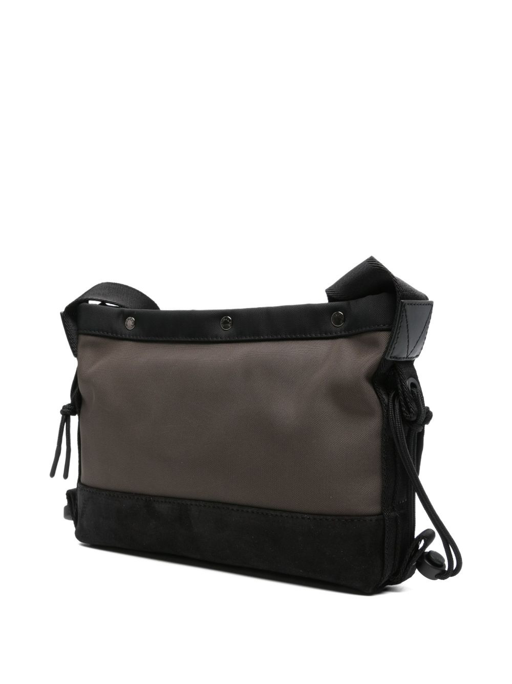 logo-plaque messenger bag - 3