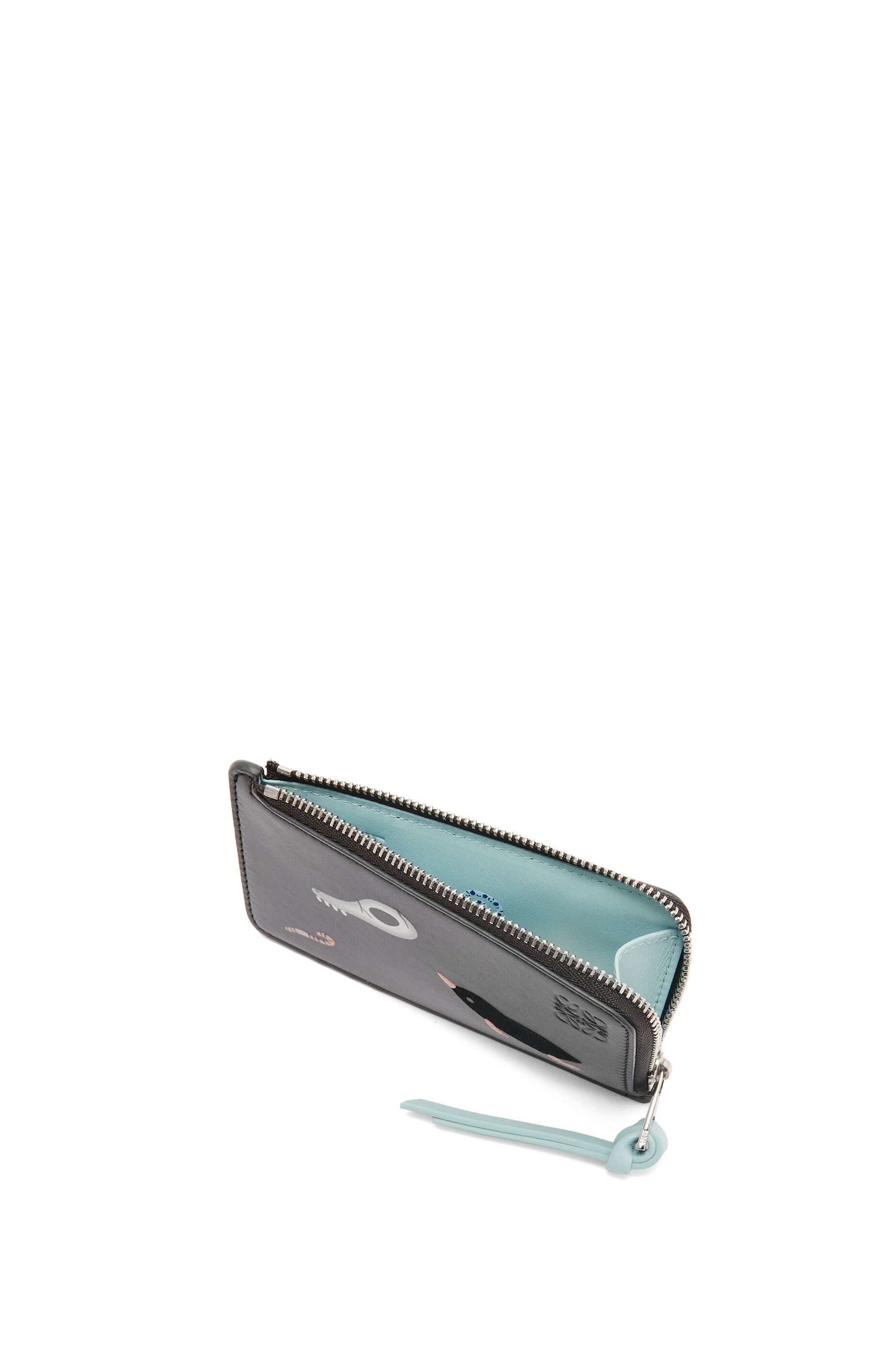 Mandragora coin cardholder in satin calfskin - 2