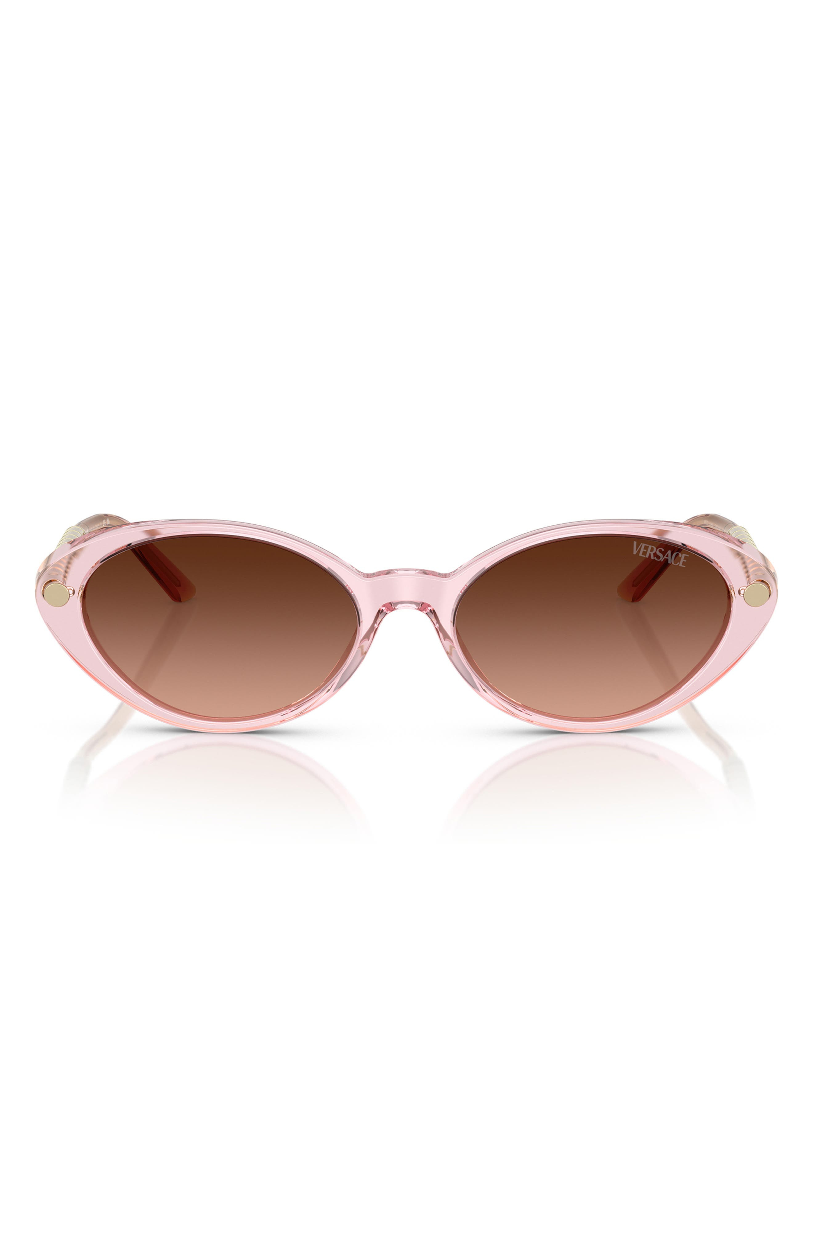 54mm Gradient Oval Sunglasses - 1