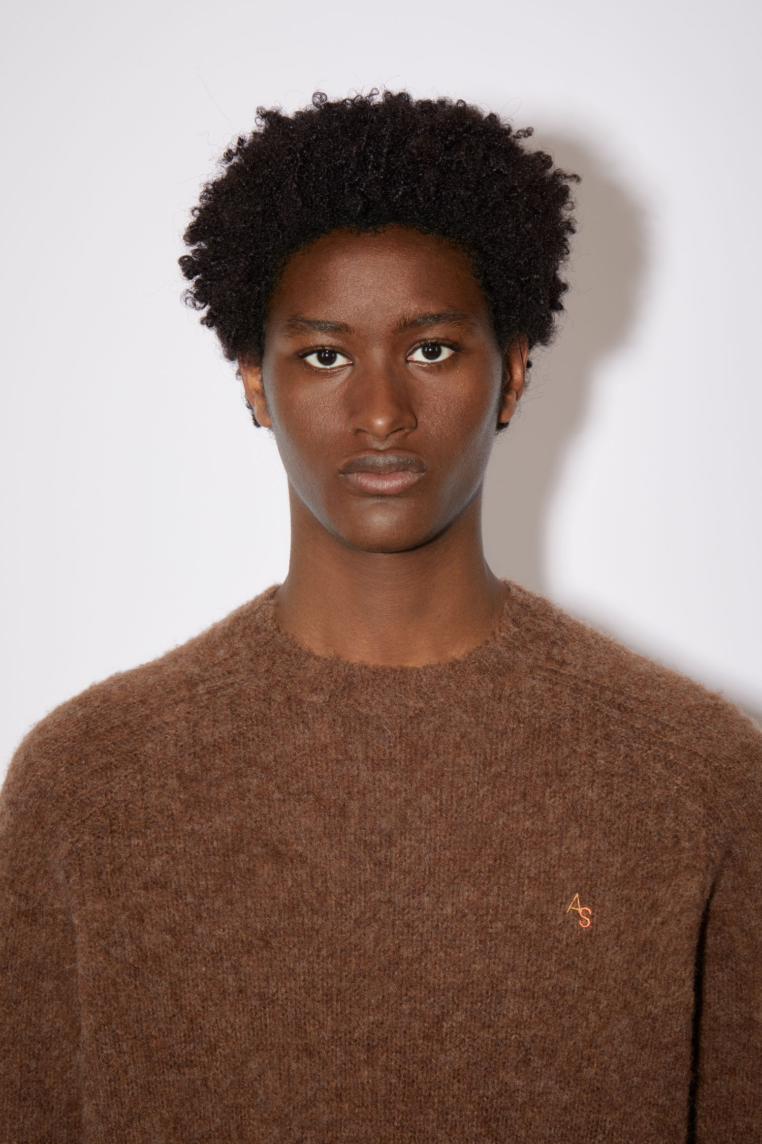 Crew neck sweater - Chocolate brown - 6