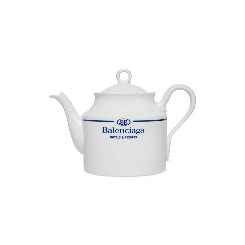 Tea Pot  in White 1