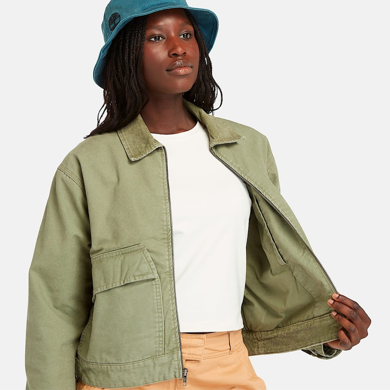 Women's Strafford Washed Canvas Jacket 6