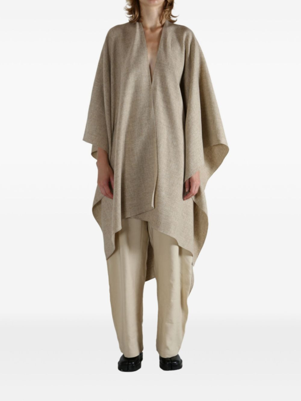 asymmetric poncho - 2