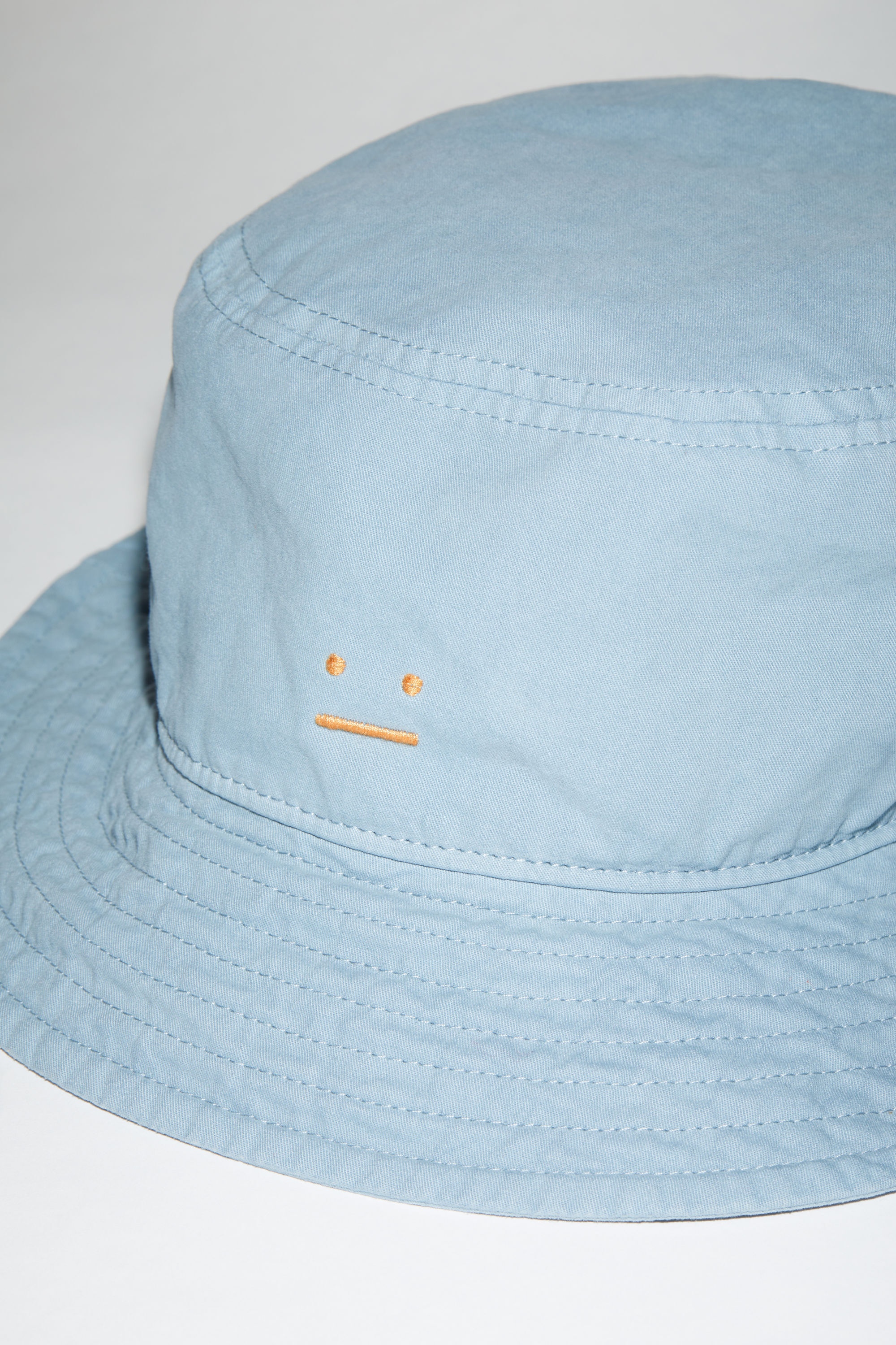 Cotton bucket hat - Dusty blue - 5