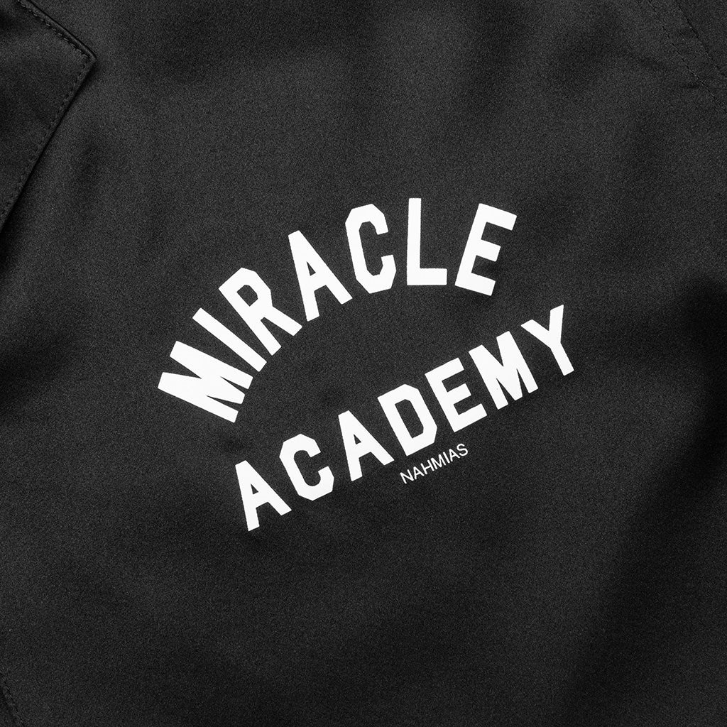 MIRACLE ACADEMY S/S SILK SHIRT - BLACK - 4