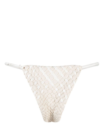 ISA BOULDER weave-string bikini bottoms outlook