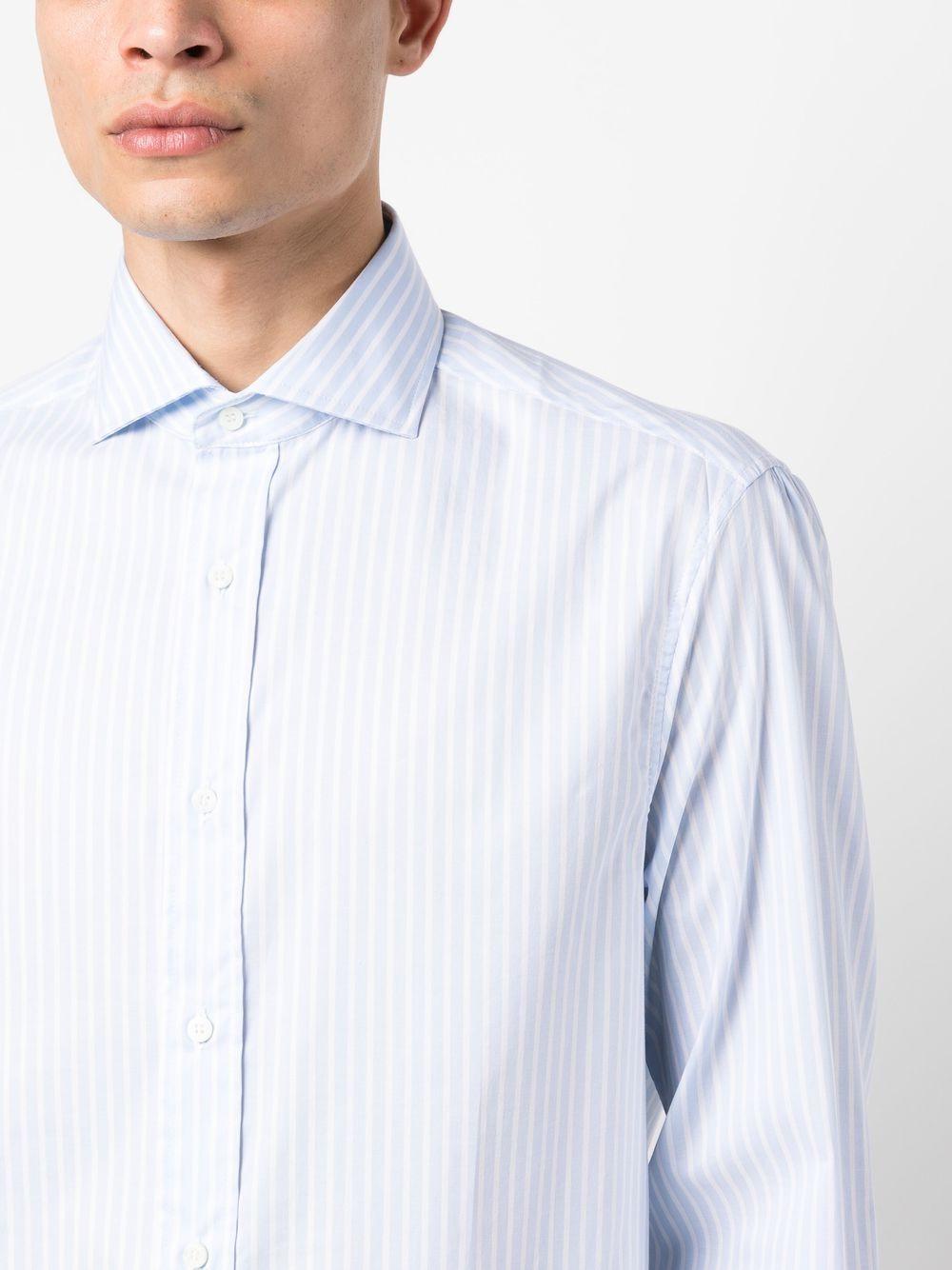 long-sleeve striped shirt - 5