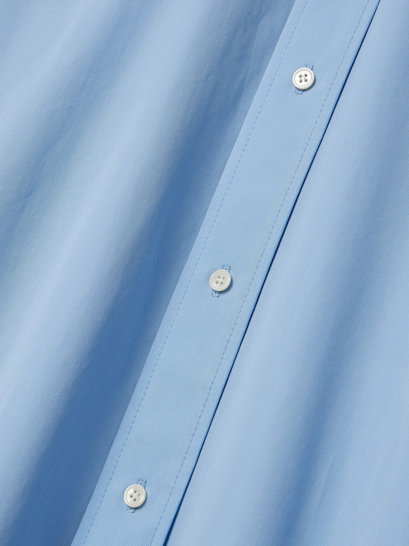 Oversized Cotton-poplin Mini Shirt Dress 5