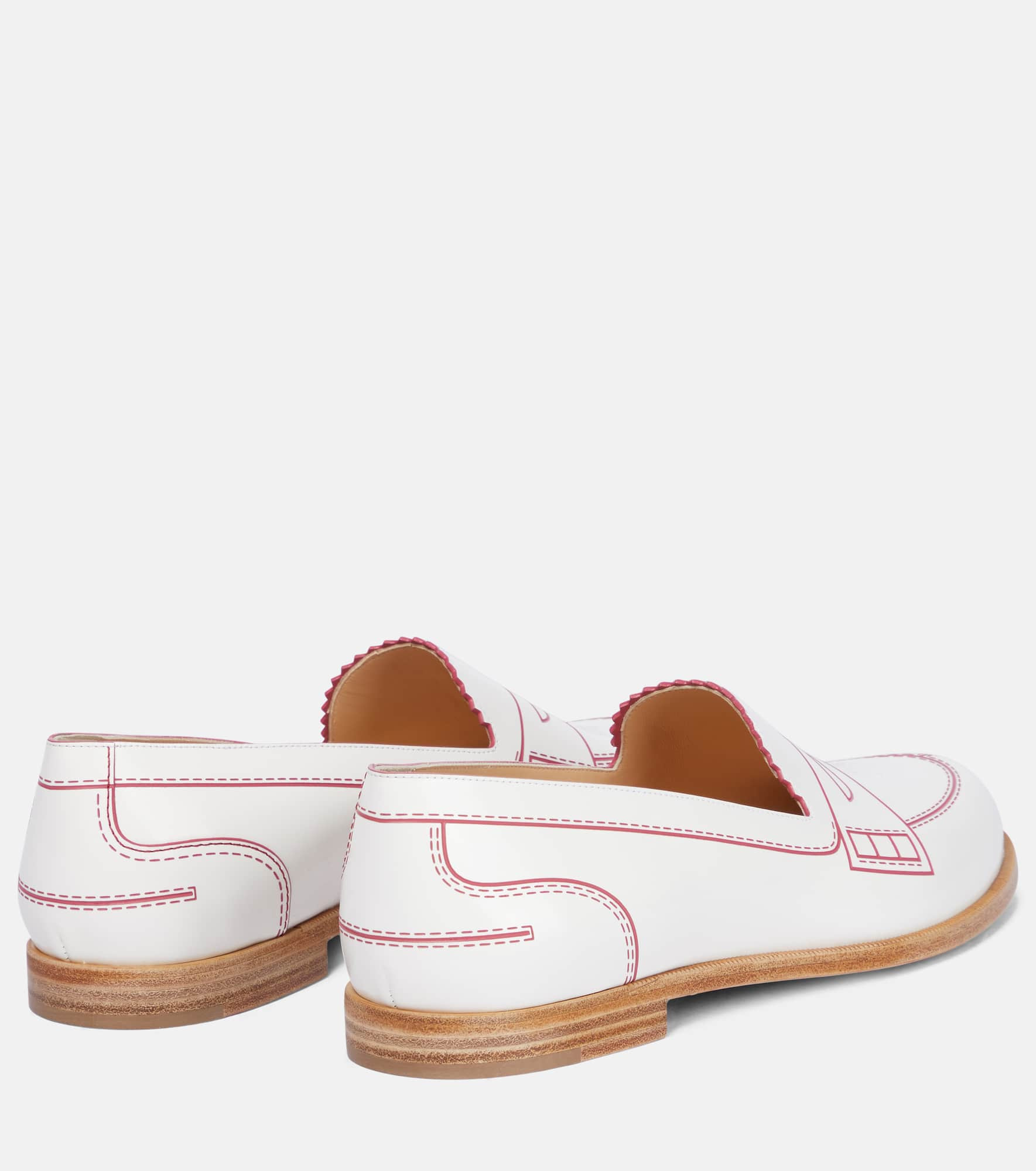 Mocalaureat leather loafers - 3