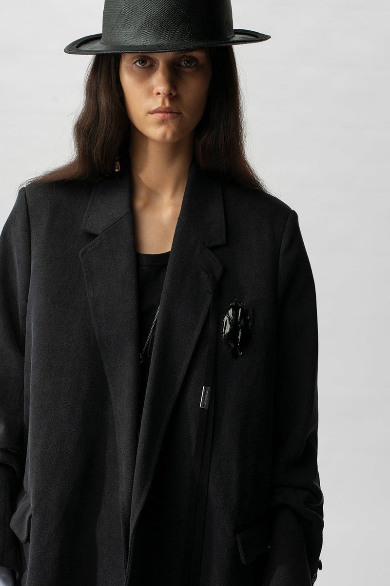 Viv Slouchy Long Jacket - 4