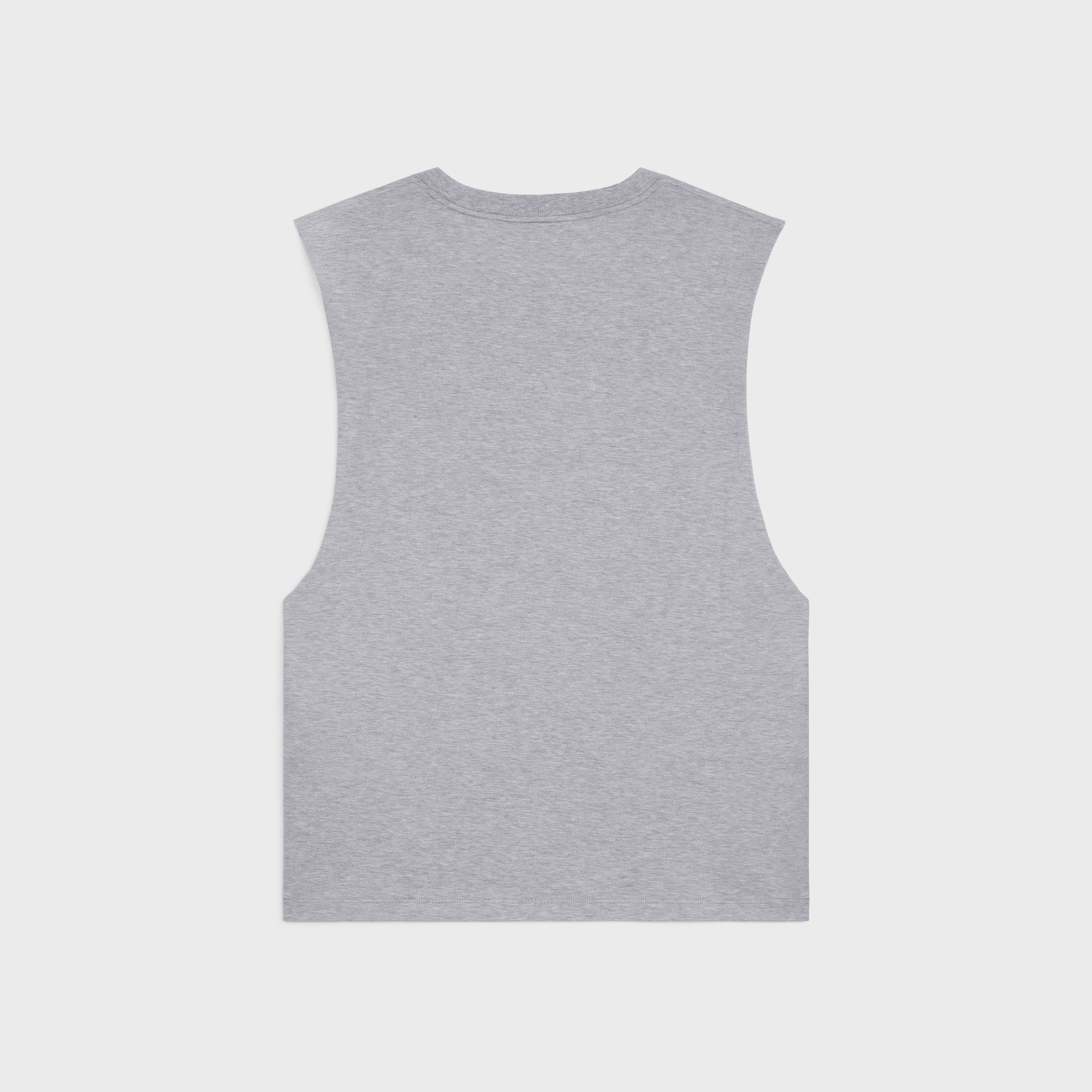 CELINE PARIS COTTON JERSEY TANK TOP - 2
