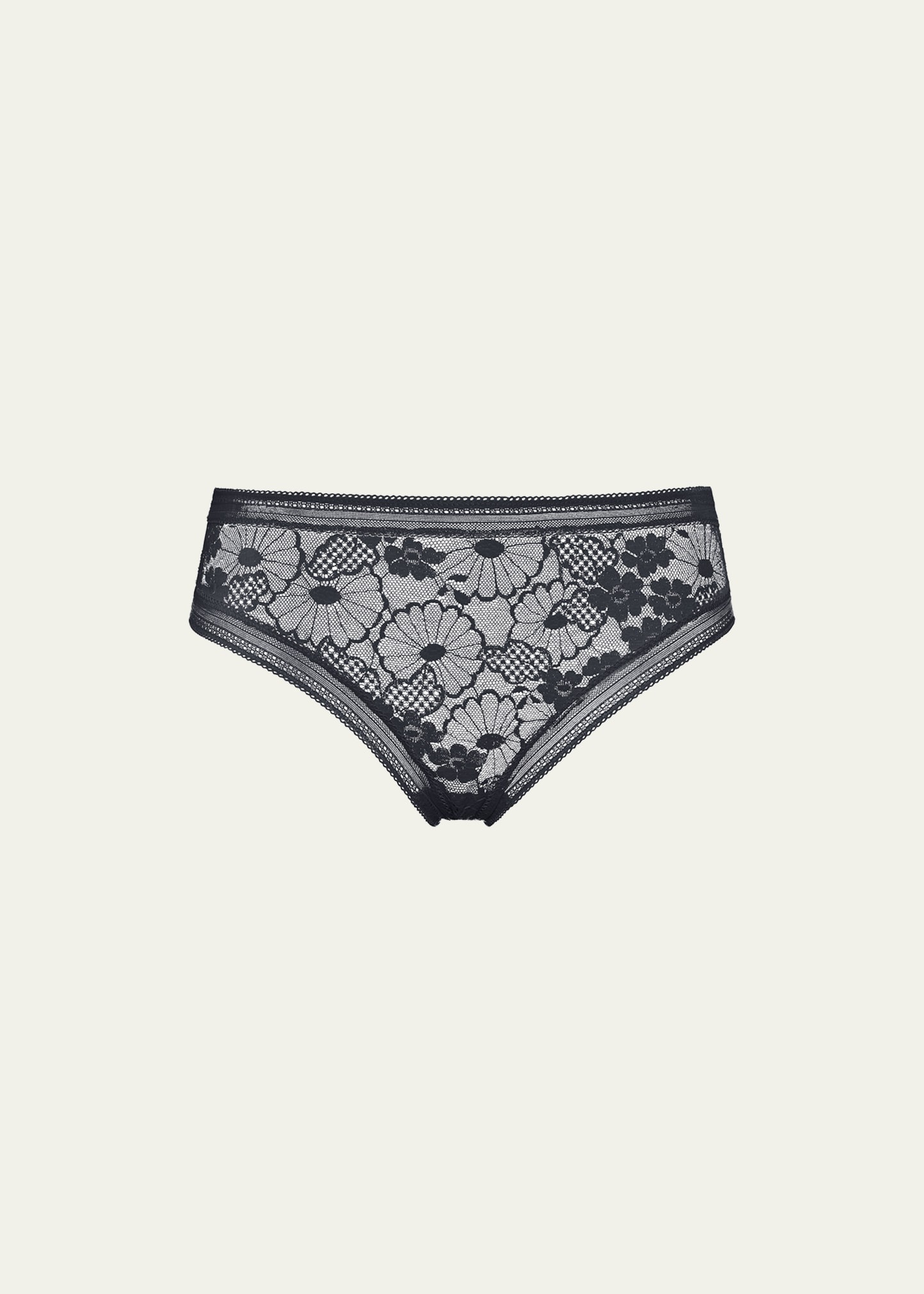 Tisane Floral Lace Tanga - 1