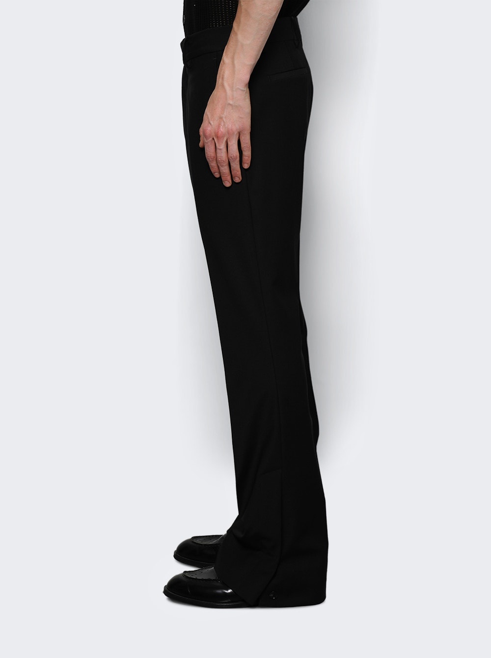 Loose Flare Pant Black - 4