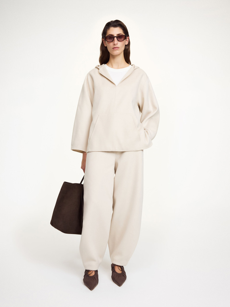 BY MALENE BIRGER Marguerite hooded wool sweater outlook