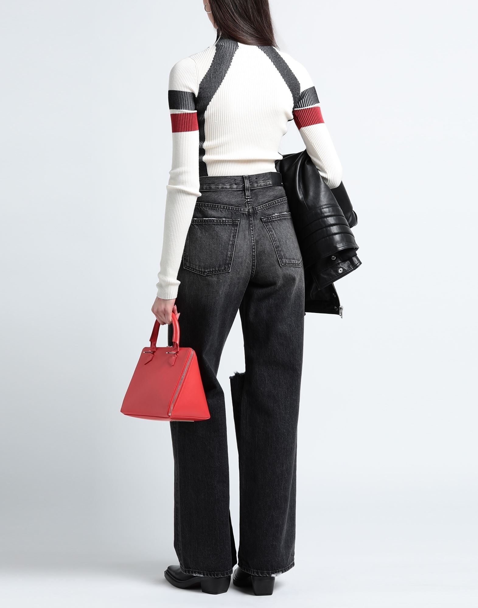 Steel grey Women's Denim Pants - 3
