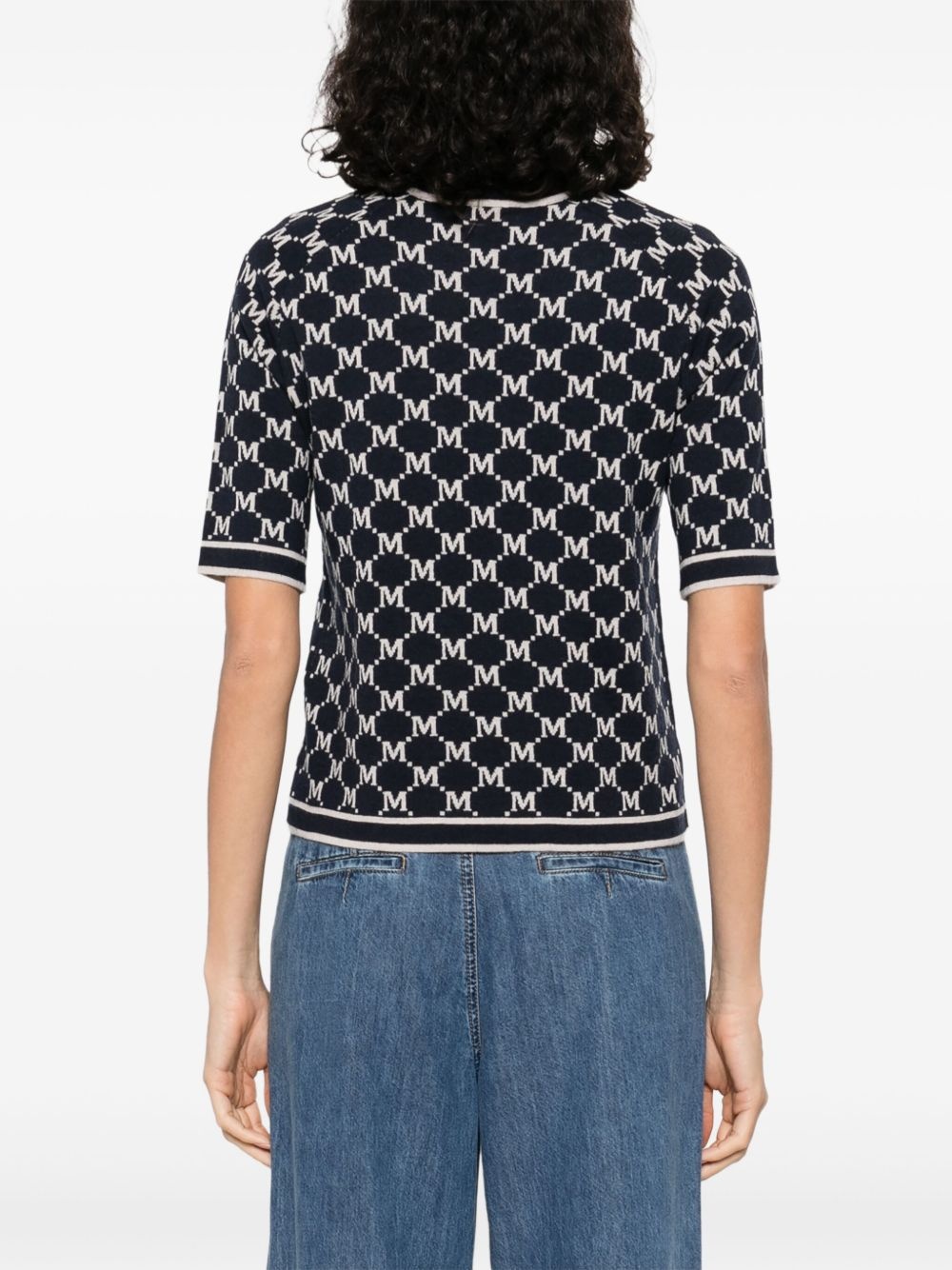 jacquard T-shirt - 4
