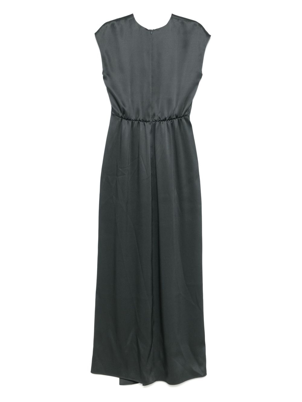 satined maxi dress - 2