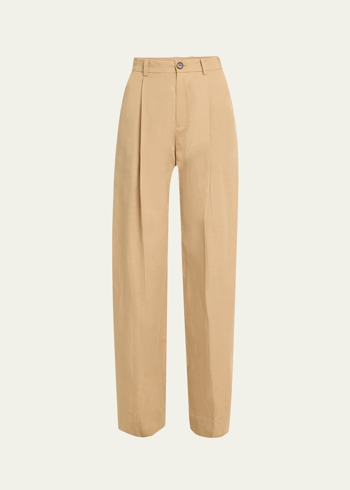 High-Waist Tailored Wide-Leg Pants - 1